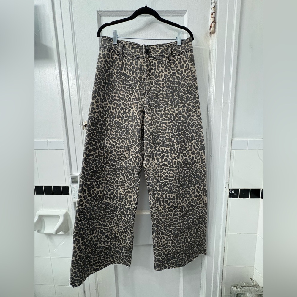 NWT LONDON Rhett Pants - Leopard